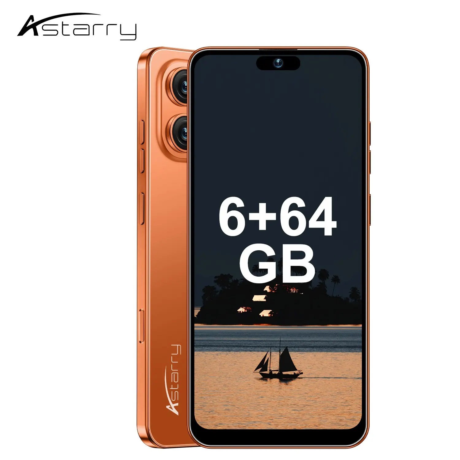 Astarry 17 Pro Max Smart Android Phone, Mtk6762 Octa-Core Processor, 6gb+64GB RAM, 6.93-Inch Screen, 5000mah Battery, Dual Sim, Android 12.0, Touchscreen Smartphone