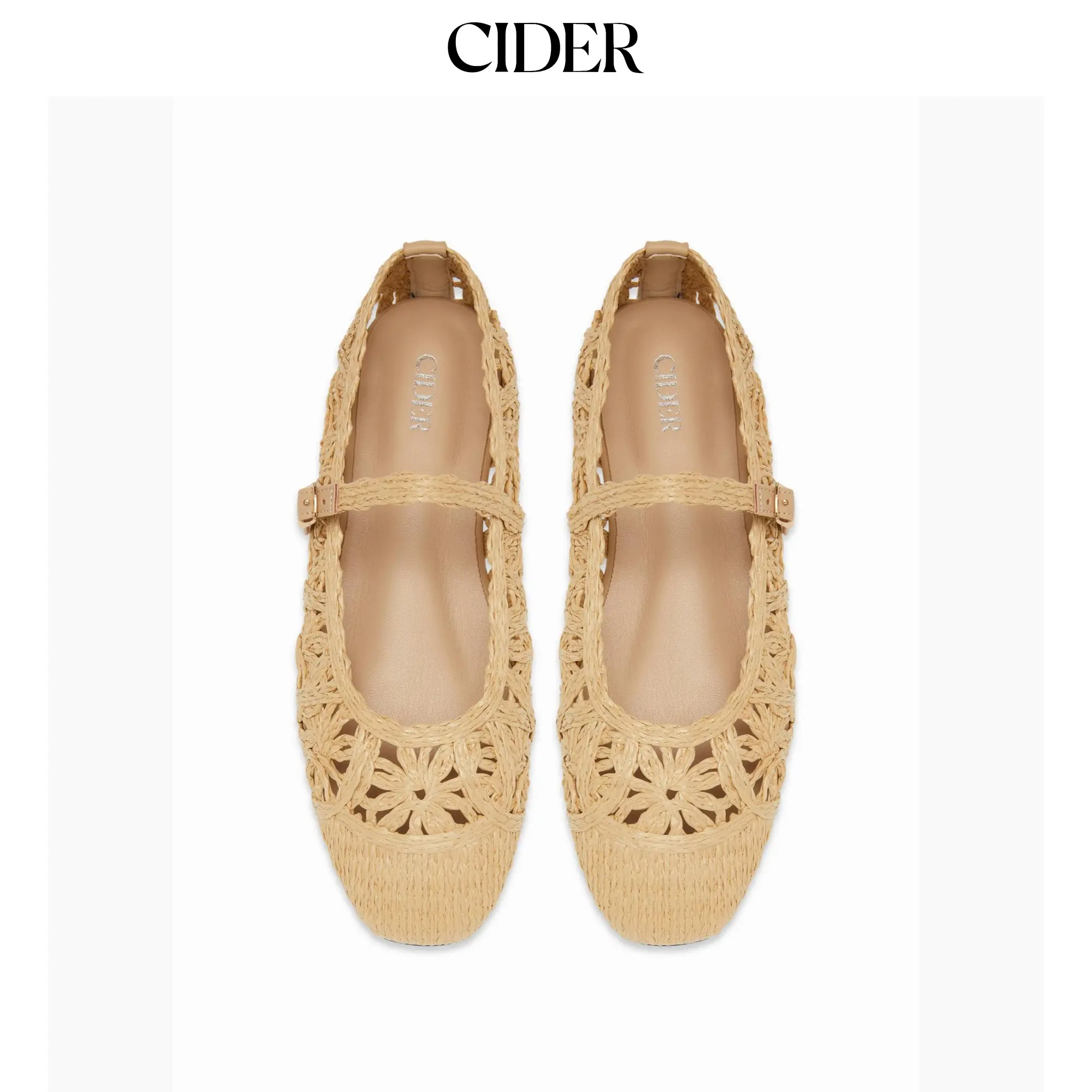 Cider KNITTED MARY JANE FLATS SohoChic Cider KNITTED MARY JANE FLATS SohoChic
