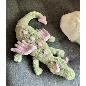 Original JC Cat 60cm Matcha Cherry Dragon Baby Doll Bedroom Pillow Cat And Dog Play With Plush Toys Pet Holiday Gift
