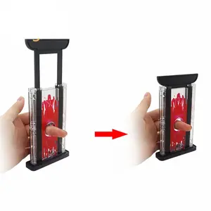 Finger Cutter Chopper Finger Cutting Magic Tricks Close Up Gimmick Props Illusion Mentalism Magia Finger Hay Cutter Tool