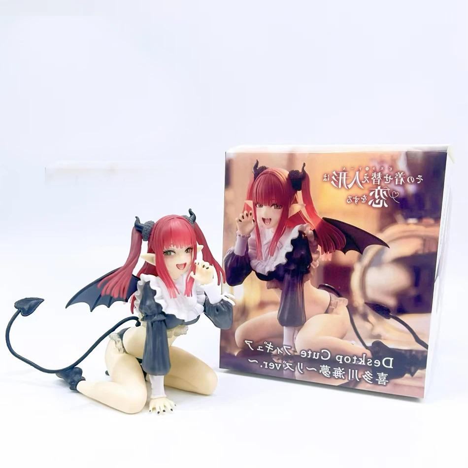 10cm Action Figure Anime Kitagawa Marin Figure devil Marin kneeling pose Kitagawa PVC Model Kitagawa Marin Figurine toy Gifts