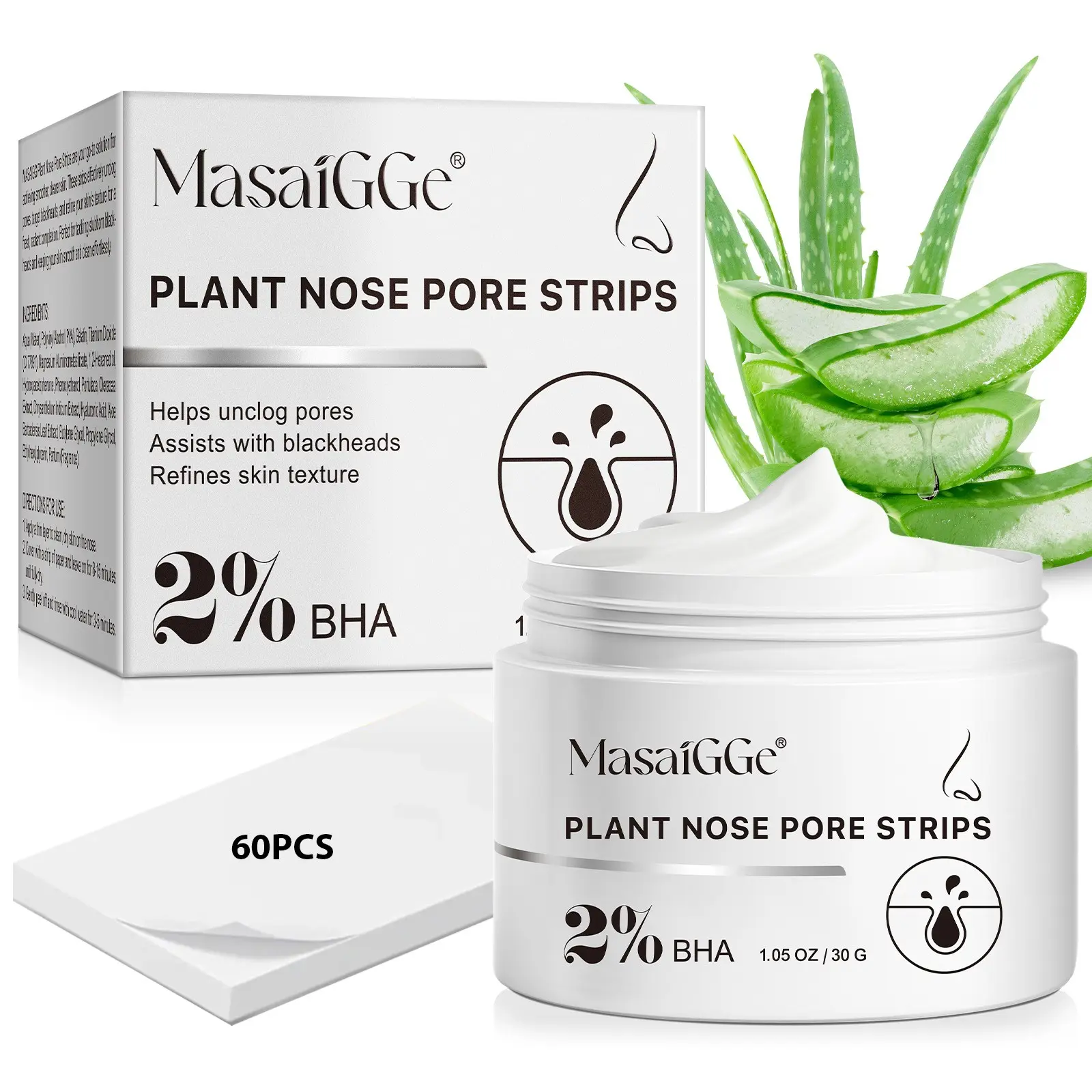 Blackhead Removal Nose Mask Set: Herbal Nose Patches to Remove Blackheads, Unclog Pores, Control Oil, and Cleanse—The Top Choice for Smoother, Cleaner Skin