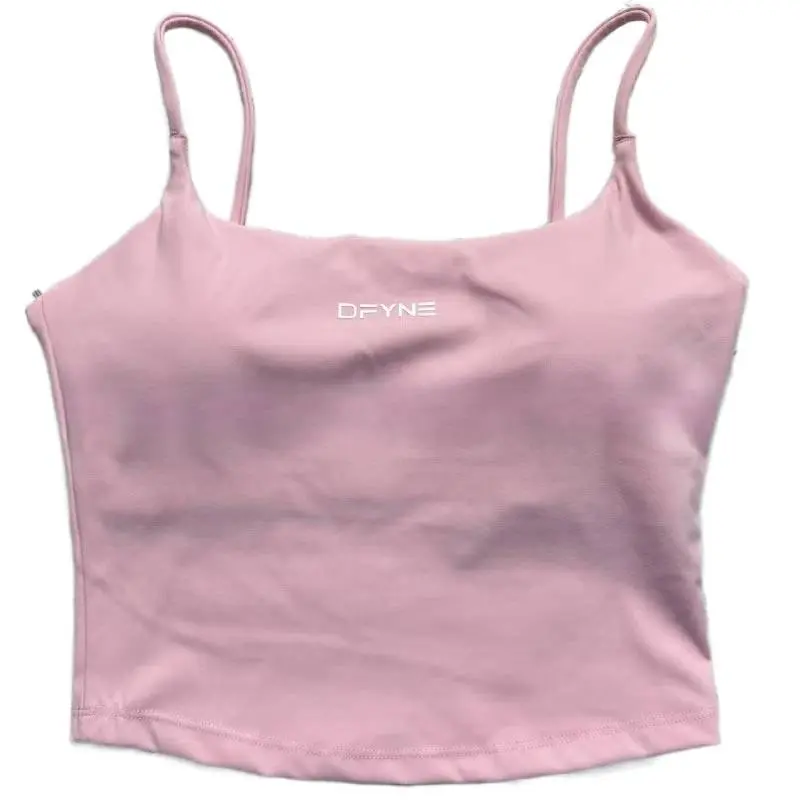 Women's Backless Yoga Tank Top| Slim Fit U Neck Cami Sports Bra| Cute Workout & Everyday Wear