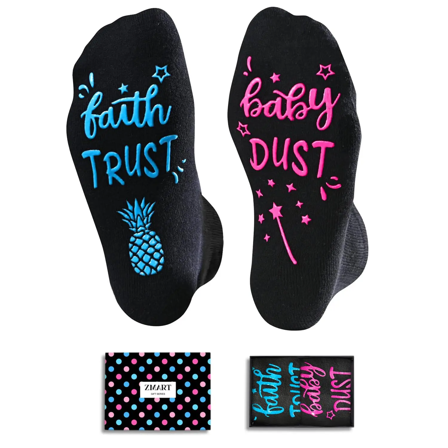 Zmart Ivf Gifts Fertility Infertility Gifts for Women, Ivf Egg Lucky Socks, Embryo Transfer Gifts Retrieval Socks