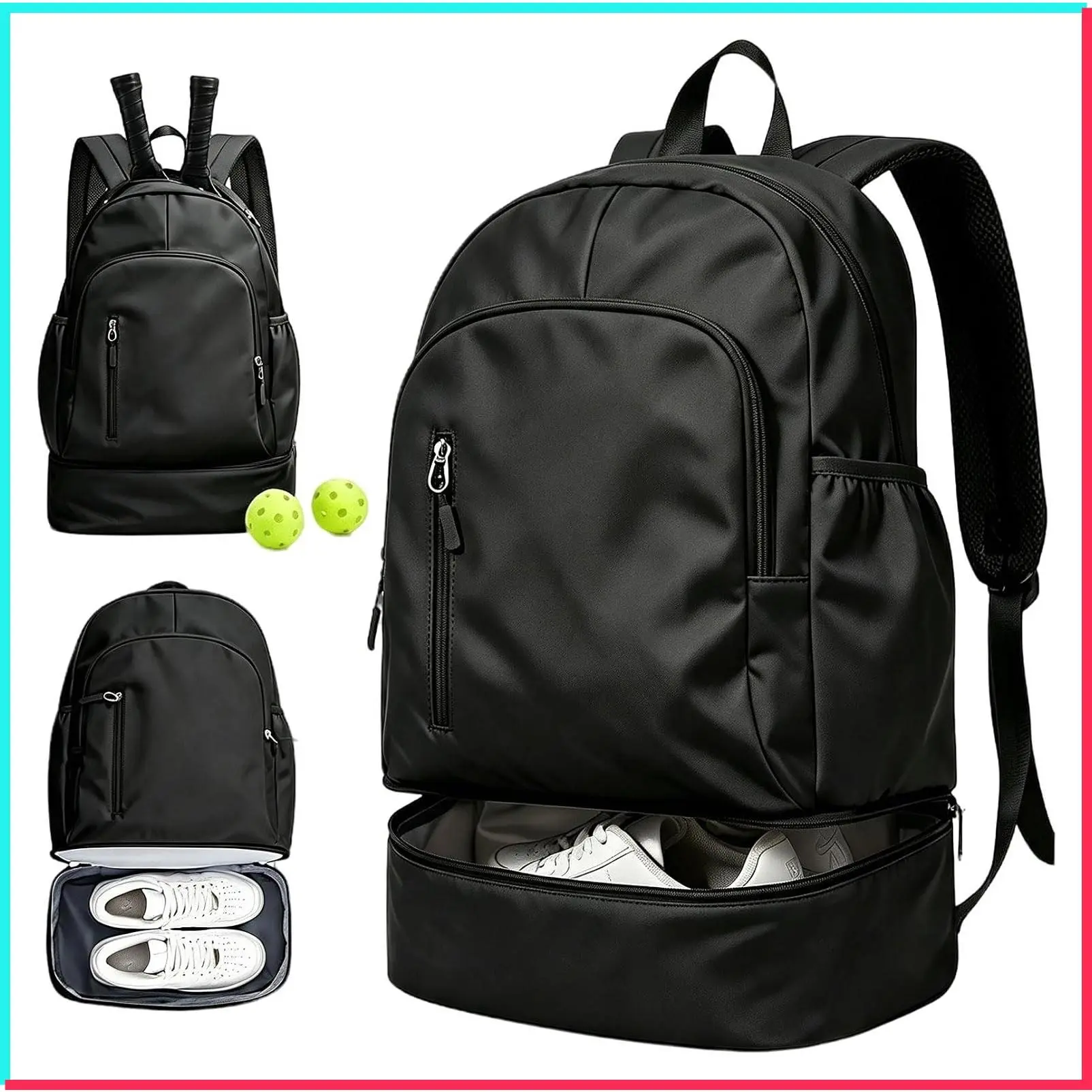 Gym Backpack for Women Men, Sport Bag for Cheer Dance Track Yoga