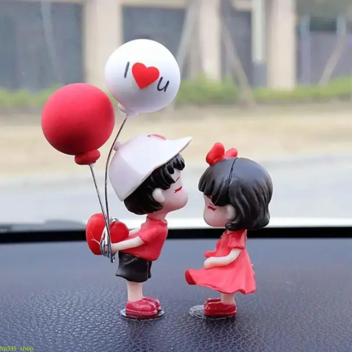 Summer Cute Couple Statue Car Ornament, Car Cartoon Couple Decorative Statue, Couple Statue Decoration, Car Interior Decor, Boyfriend Gift travelessentials
