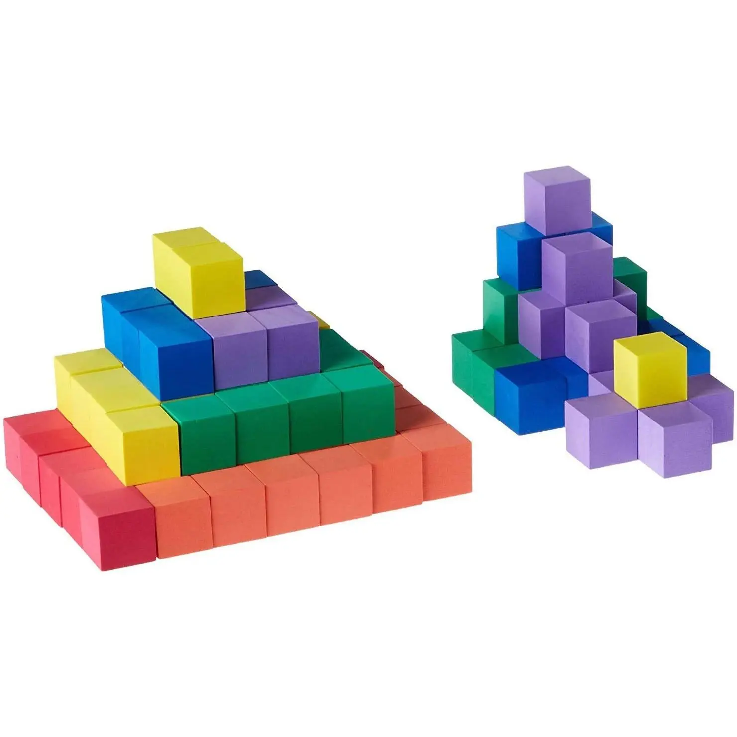 Foam Blocks, Counting Cubes for Kids Math, 1 Inch Blocks for Preschool Crafts, Early Math Manipulatives for Preschool, Classroom Supplies for Teachers Elementary (Pack of 100)fidget toys