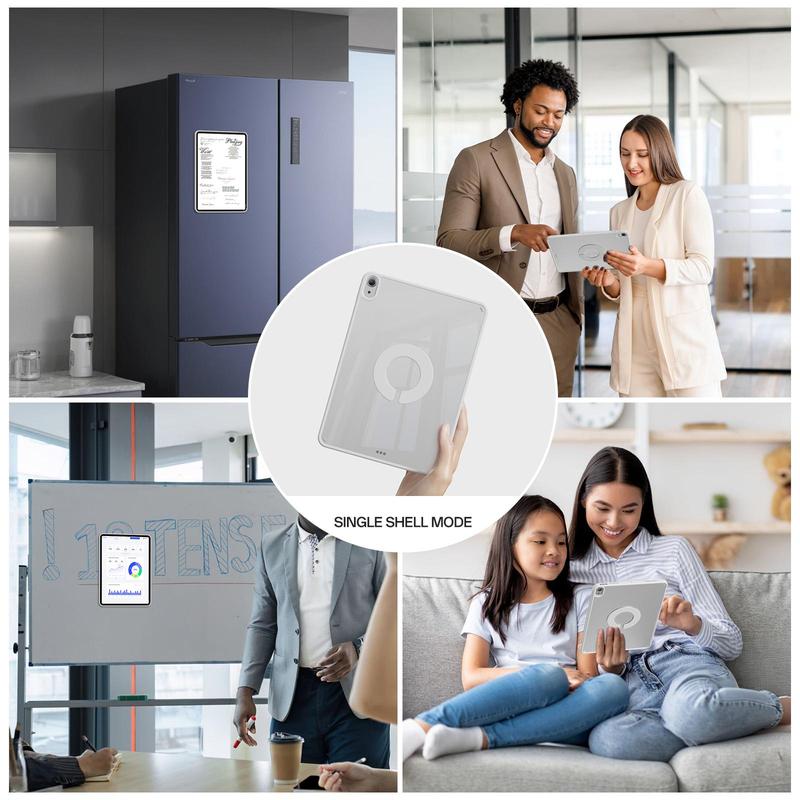 KENKE 2 in 1 Tablet Case with Detachable Tablet Holder, 1 Count Adjustable Tablet Cover with Stand, Tablet Mount Stand, Tablet & Computer Accessories for iPad Mini 7 6 10th Gen 7 8 9 Pro 11 Inch