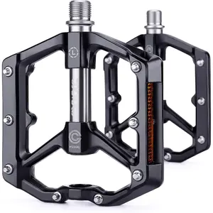 Road/MTB  Pedals -  Alloy  Pedals - Mountain  Pedal with Removable Anti-Skid Nails