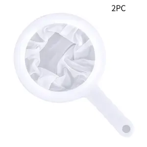 Premium Fine Mesh Strainer with Handle for Blender Juice Milk Tea Residue Separation Kitchen Anti-Splash Oil-Proof Filter Sieve