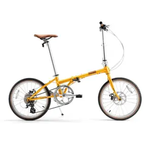 ROCKBROS VDS Folding Bike, 16 Inch Aluminum Folding Frame, SRAM X4 1×9-Speed Drivetrain with Disc Brakes, Compact Foldable Design, Perfect for Commuters & Urban Travel
