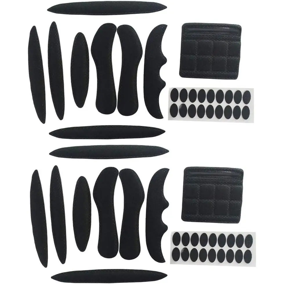 2 Set Helmet Padding Kit Universal Foam Pads for Bike Motorcycle Cycling Helmet