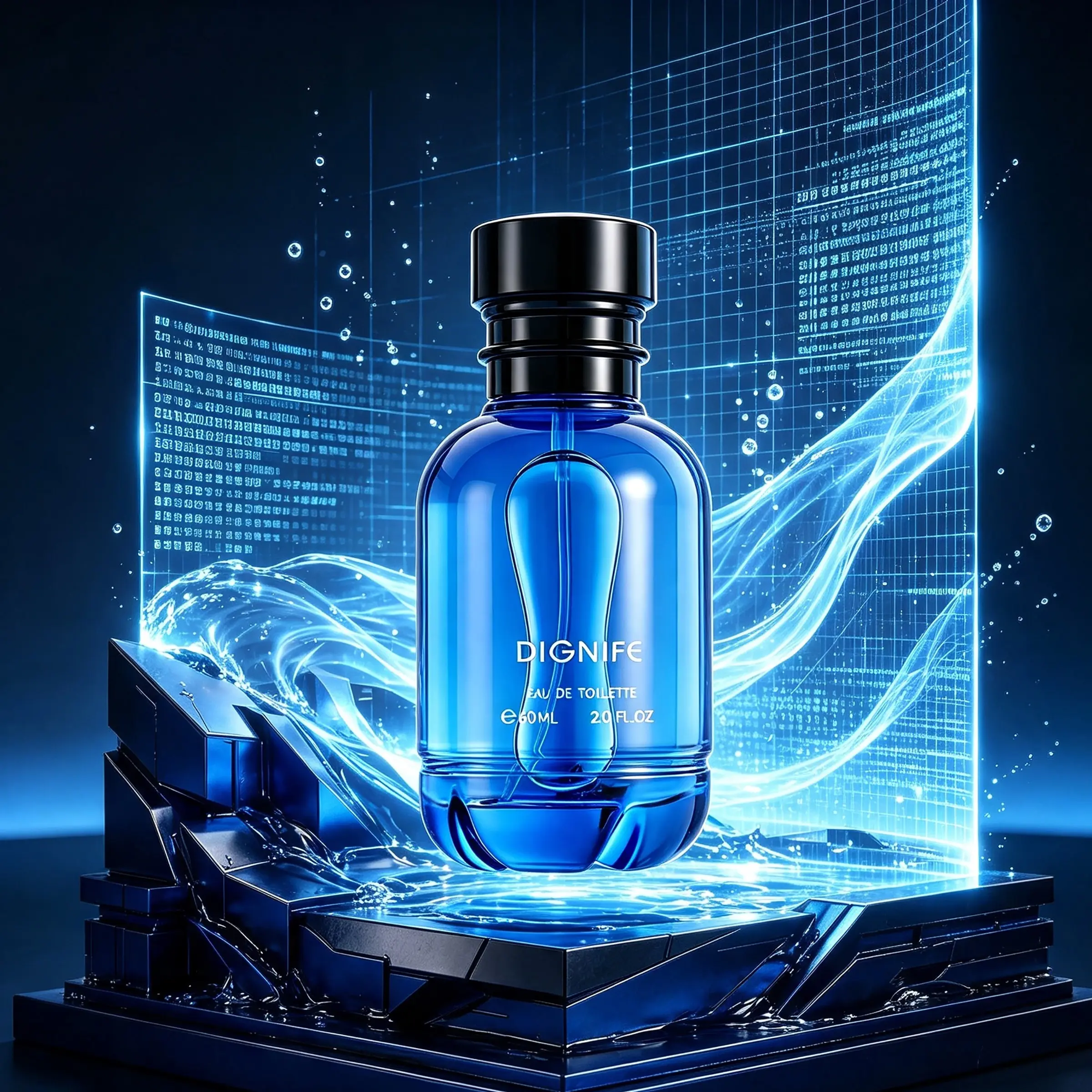 Perfume for Men and Women, Aromatic Citrus Aroma with Myrtle & Lemon Top, Sea Water & Jasmine Heart, Juniper & Amber Base, a Fresh Marine Scent for Summer or Beach, a Unisex Fragrance Gift of Cologne.