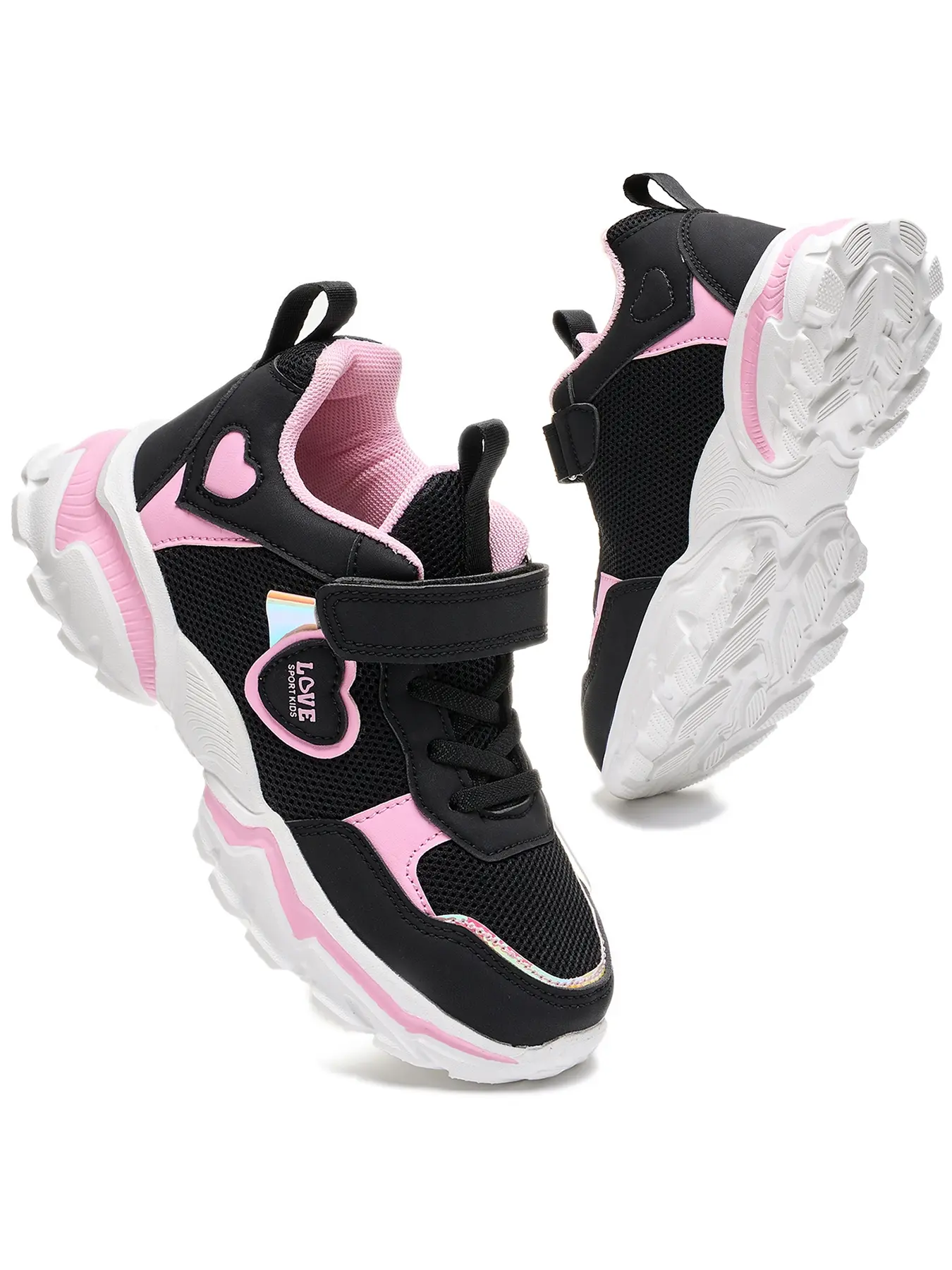 Children Outdoor Casual Shoes, Kids Sports Running Sneakers, Boys & Girls Athletic Footwear, Comfortable and Durable, Patchwork Sneakers