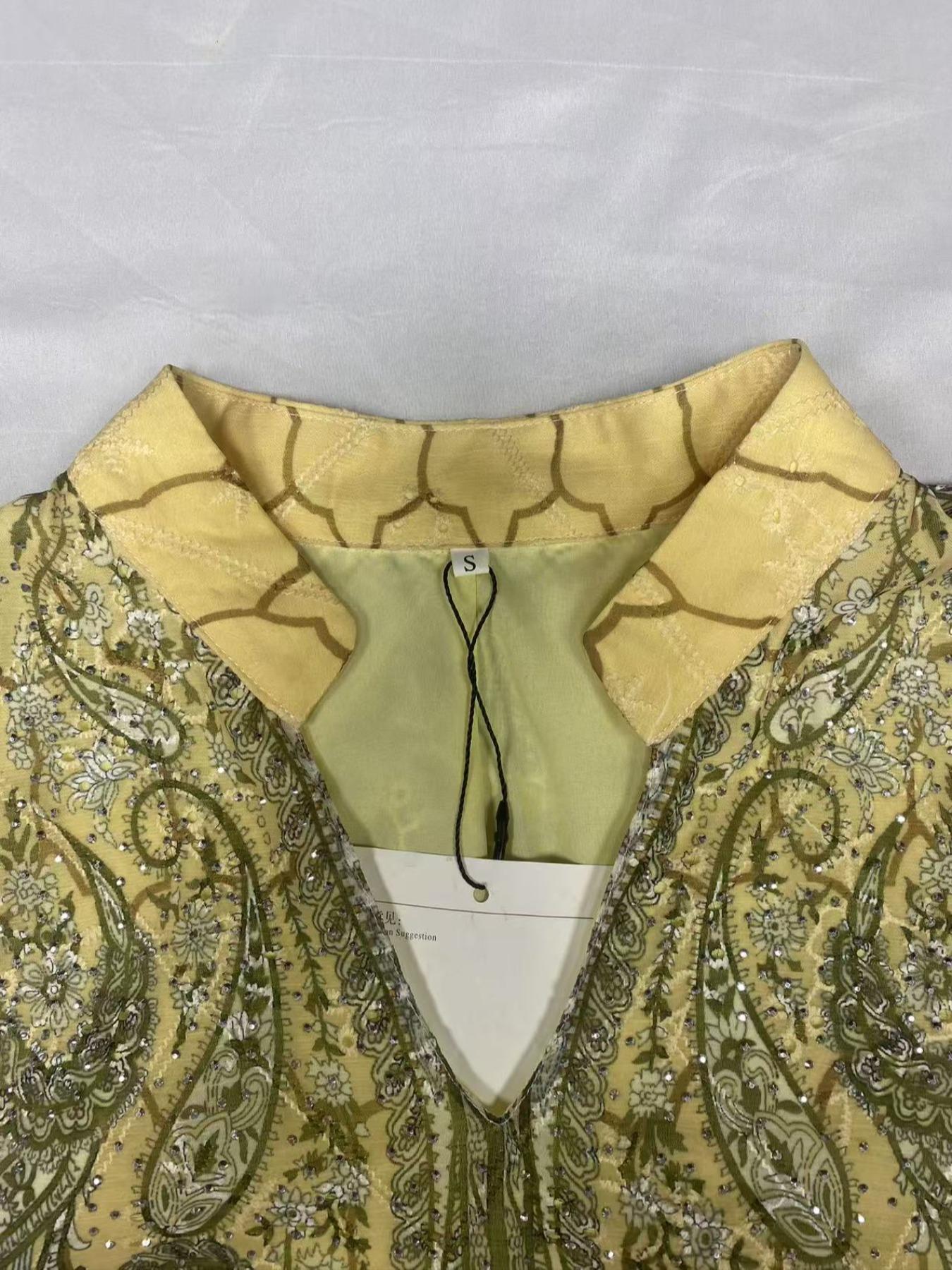 Women's All Over Print Long Sleeve Dress, Elegant Dresses, Elegant Long Dress for Party Holiday Wedding Guest, Ladies Clothes for All Seasons