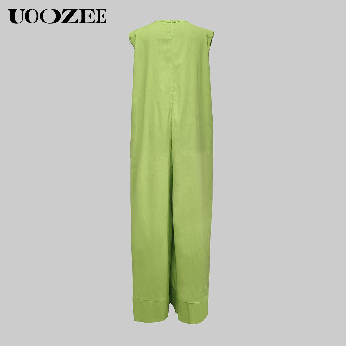 Multiple Colors Sleeveless Wide Leg Jumpsuit – Basic Style Simple and stylish, highlighting the daily elegance of modern women