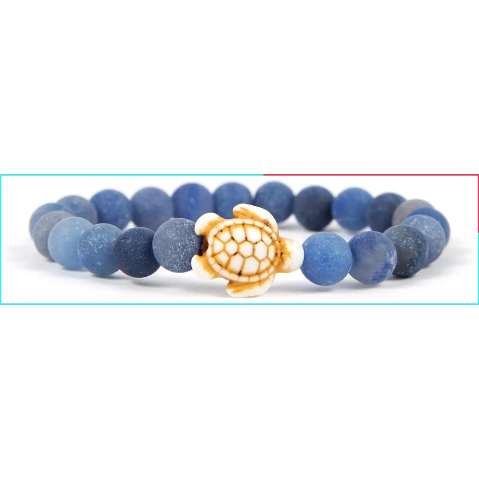 Ocean Mist Sea Turtle Tracking Bracelet – Helps Save Sea Turtles, One Size Fits Most Men & Women