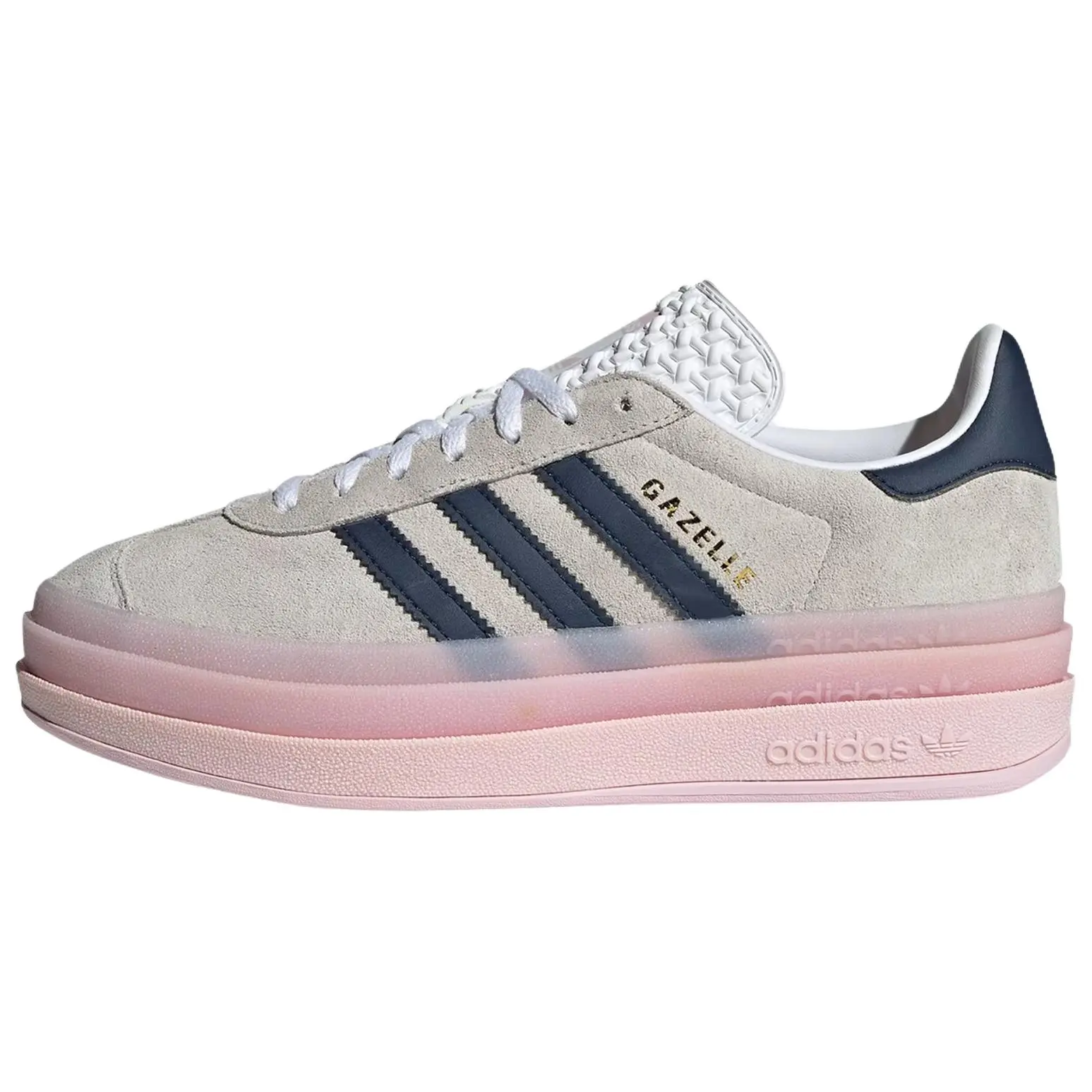 adidas Wmns Gazelle Bold 'White Clear Pink Indigo' IE6508