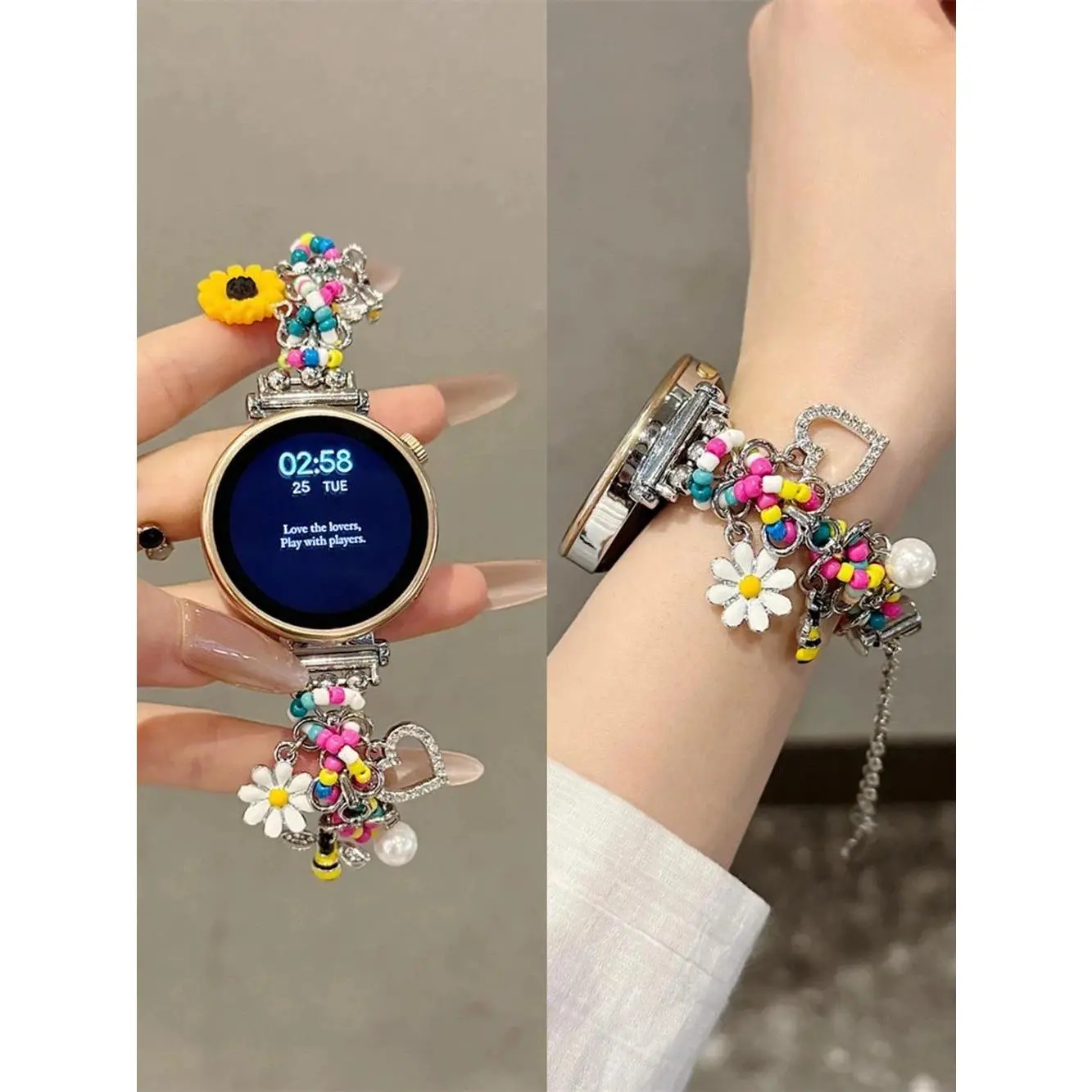 Deluxe 20MM 22mm 18mm Strap Link Band For Samsung Galaxy Watch 7 FE 5 Pro 4 6 Classic 44mm 40mm Bracelet Correa For Huawei