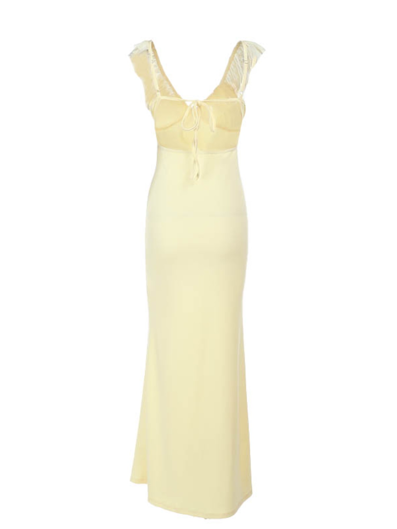 Women's Plain Tie Front Dress, Elegant Fashion Casual Backless Dress for Daily Outdoor Wear, Women Dress for Summer, Elegant Romantic Dress, Womenswear