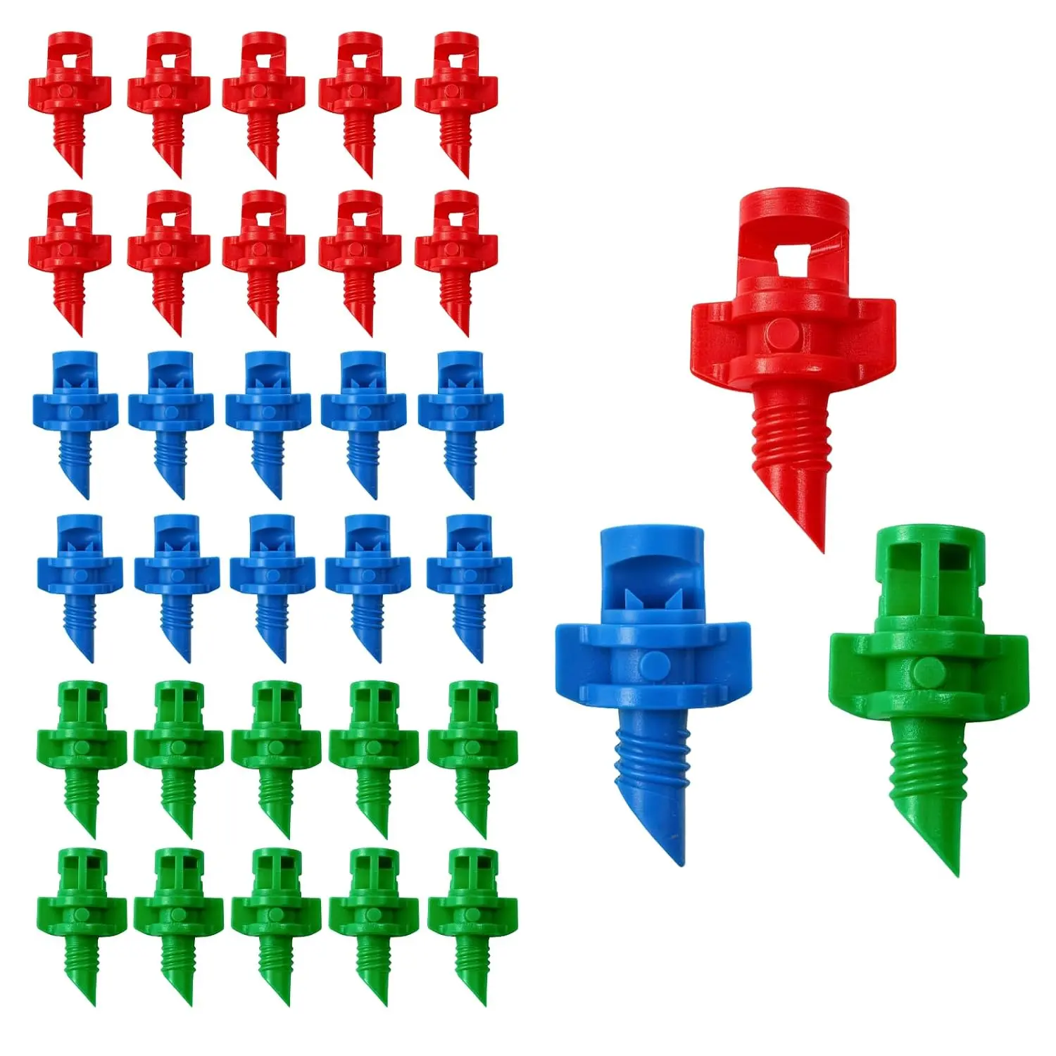 150- Refraction Mist Sprinkler Heads Kit - 90°/180°/360° Multi-Angle Options | Professional  Watering Devices Compatible with Drip Irrigation System for Yard & Lawn