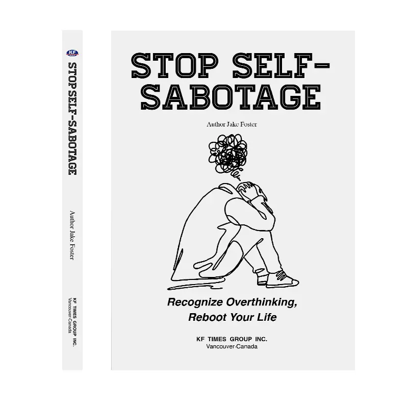 MindForge Books| Stop Self-Sabotage Book: Recognize Overthinking, Reboot Your Life| 5-Minute Reset, Small Actions, Self-Help & Personal Growth