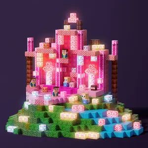 100/150/200PCS Light Up Magnetic Blocks, LED Magnetic Building Cubes, STEM Educational Construction Toys, Sensory Learning & Montessori Building Toys, Creative Magnetic Cube Set for Toddlers Boys Girls Age 3+, Birthday Christmas Gifts