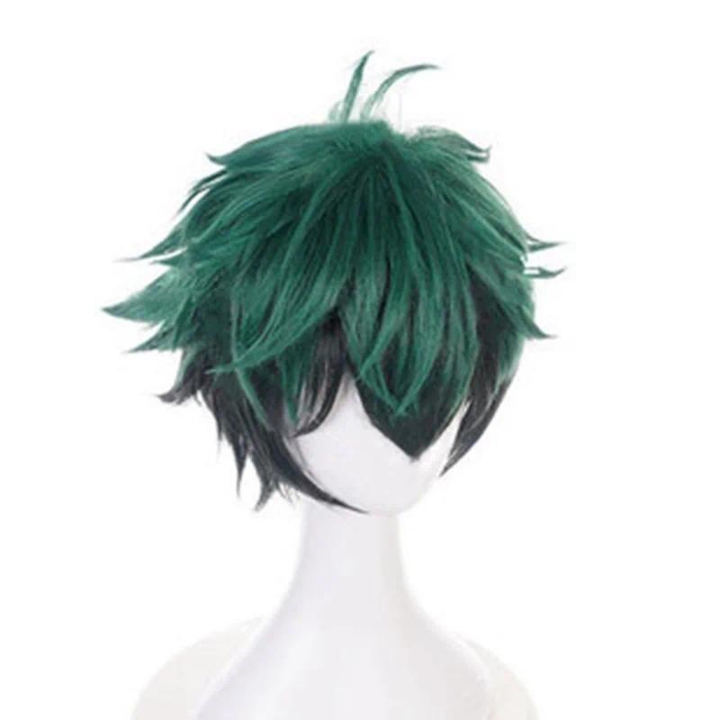 Anime My Hero Academia Midoriya Izuku Cosplay Costume Todoroki Shoto School Uniform Set Wig Suit Unisex Halloween Role Play