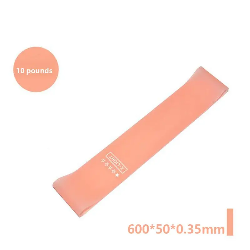 10 Lb Resistance Loop Band, Women Glute Booty Training Band, Stretch Fitness Exercise Band for Squats, Yoga Pilates & Home Workout