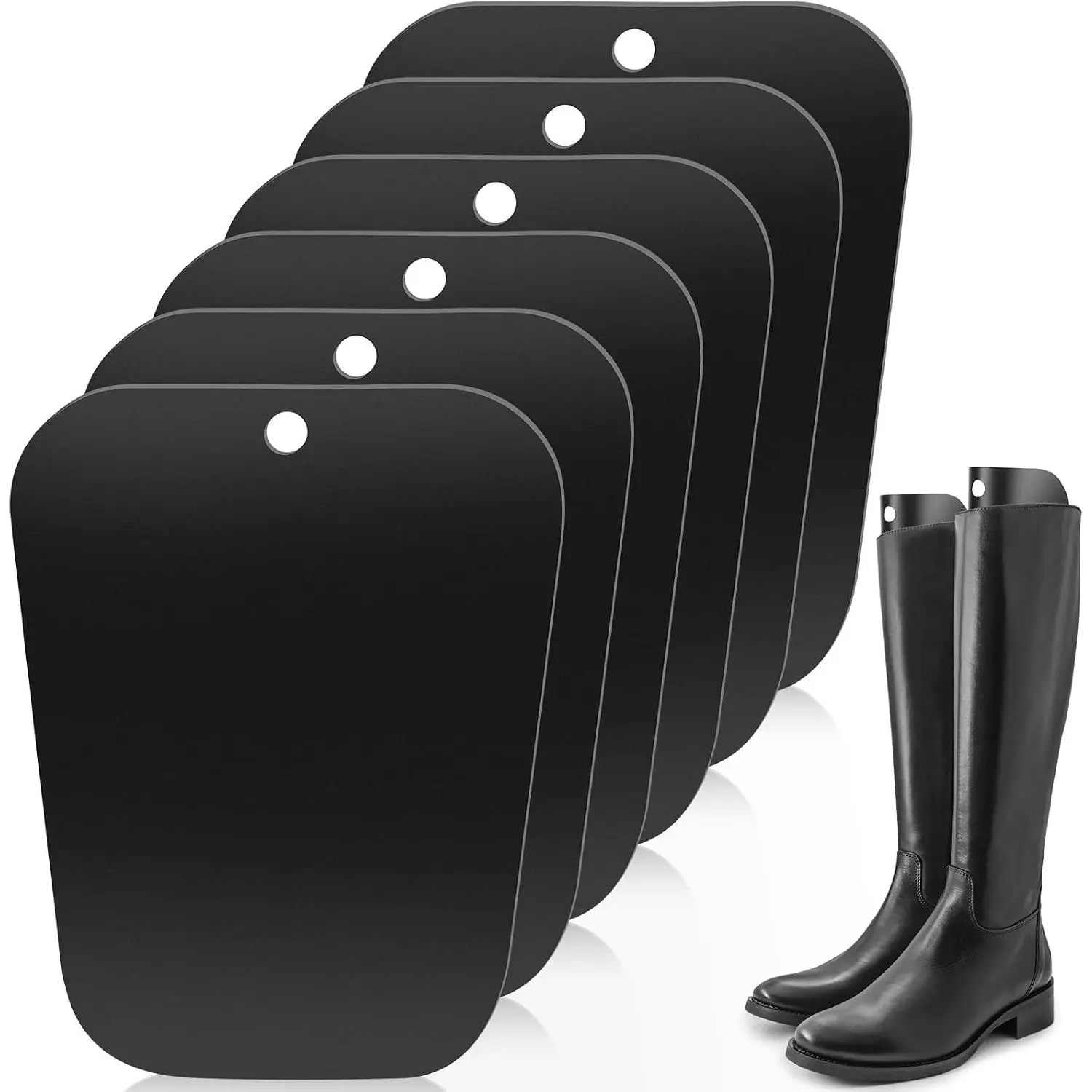 6 Packs  Boot Shapers for Tall Boots Inserts Support for Women and Men to Keep Shape