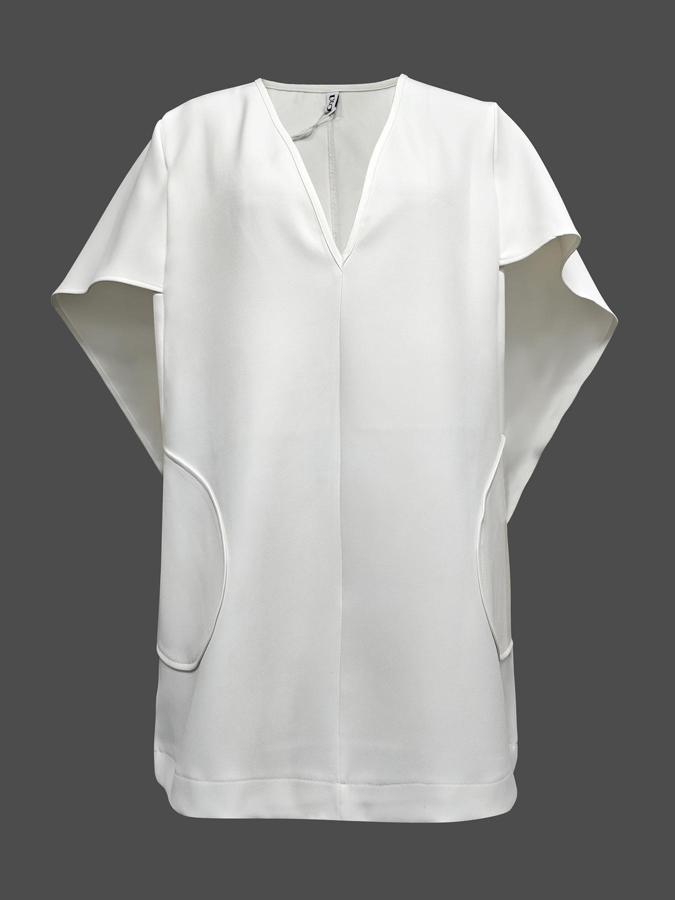 Women's Plain Dress, Casual Batwing Sleeve Dress for Summer, Fashion Chic Elegant Fit Women's Dress for Daily Wear, Womenswear, Dresses for Women, Lady Minimalist Formal Elegant Dress