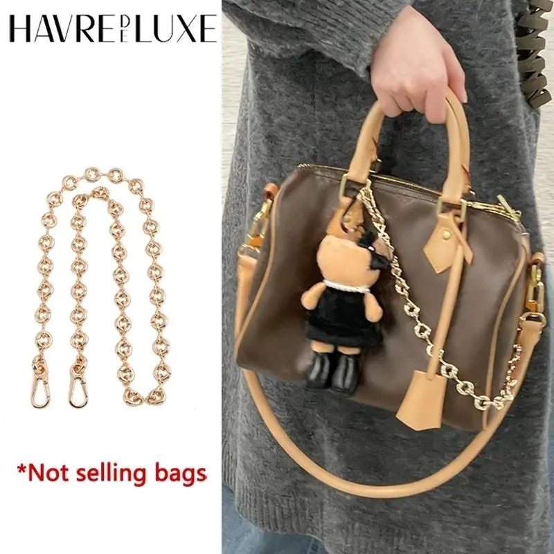 Decorative Chain Shoulder Strap For Soft Speedy 30 Trunk25 20 Luggage Tag  Fashion Not Easy To Scratch And Fade Bag Accessories