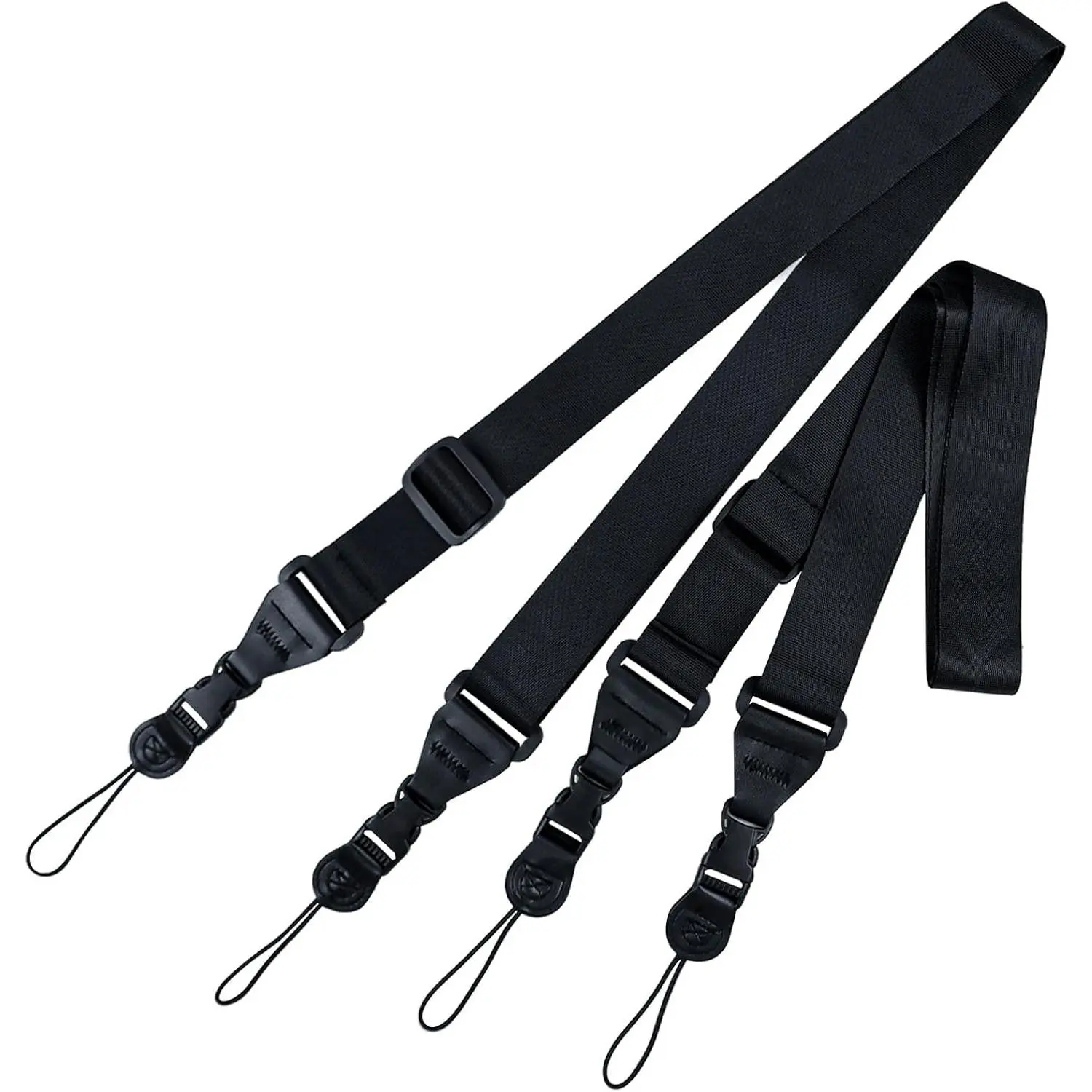 Modern Bag Accessories 2-Pack Adjustable Nylon Bag Straps with Quick-Release, Detachable Buckles - Multi-Use Travel/Outdoor Lanyards for iPad, Tablet, Camera, Binoculars, Laptop