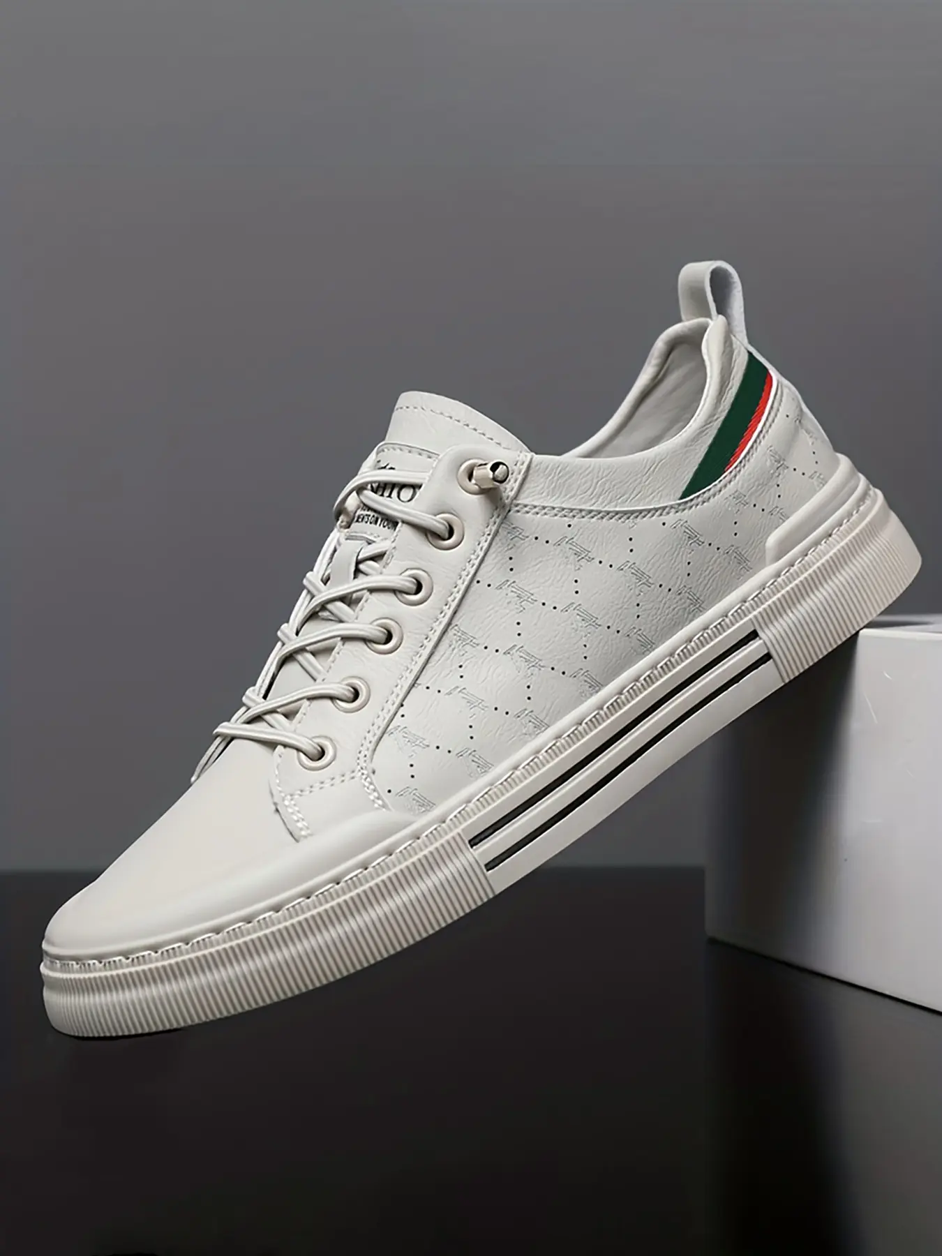 Men's Fashion Casual Sports Shoes, Athletic Fashion Trainers, Breathable Comfortable All-Season Sneakers, Stylish Low Top Footwear for Everyday Wear