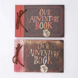 DIY Scrapbook Album - 40 Pages, Leatherette Craft Book, Perfect for Weddings, Anniversaries, Graduations, Valentine's Day, Mother's Day