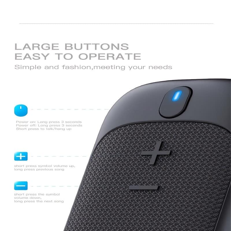 1pc Wearable Bluetooth Speaker - Clip-on Mini Wireless Portable Speaker with Built-in Microphone for Hands-free Music and Calls - Up to 18 Hours Battery Life, Black, Suitable for Sports/Work/Cycling Activities, Smart Speaker Device