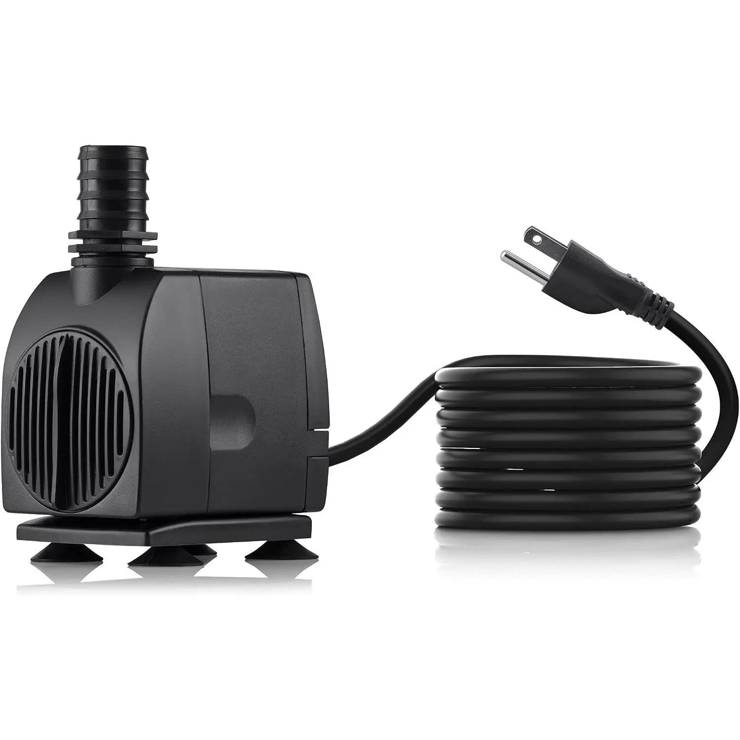 Stream Pump 550 GPH with 16' Cord - Submersible Pond, Fountain & Waterfall Pump for Outdoor Water Features, Garden Decoration, Aquariums