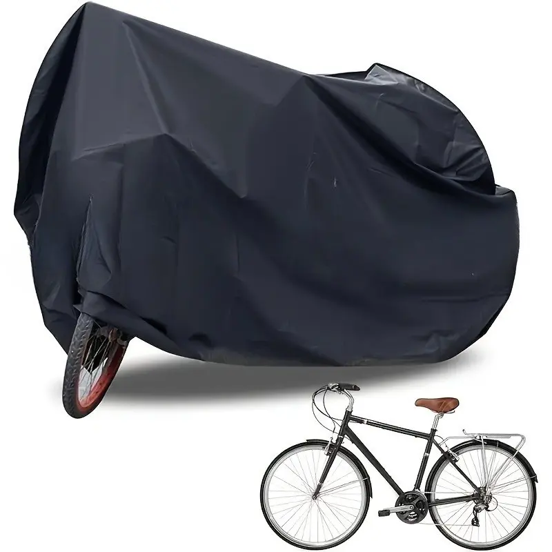 Bike Cover, Dustproof Sunscreen Outdoor Bike Tent, Cute Cartoon Design, Thick Mountain Bike Storage Cover, Durable Weather Protection
