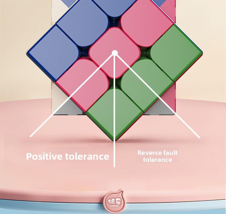 Morandi macaron, third-order Rubik's Cube toy, class boredom, artifact, Internet celebrity pyramid 245, puzzle early education