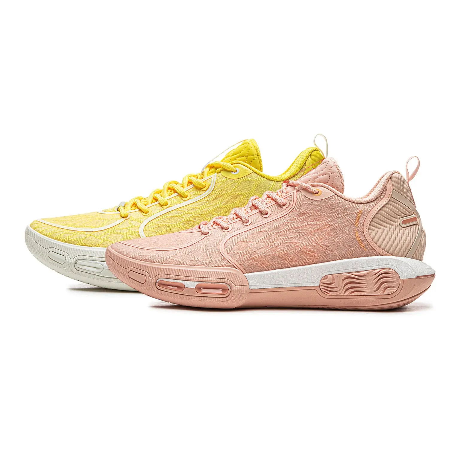 Wade Shadow 7 Mismatch "Peach Lemonade" Pro Basketball Shoes