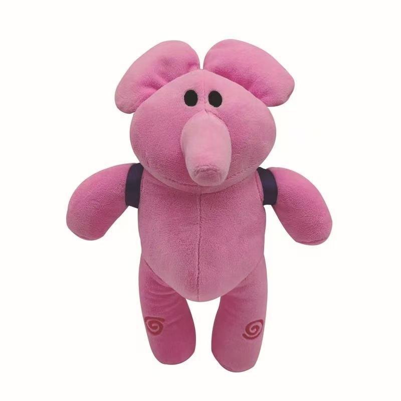 Pocoyo Complete Plush Set, 6Pcs Soft Cartoon Character Stuffed Dolls, Kids Educational Toy Gift for Fans