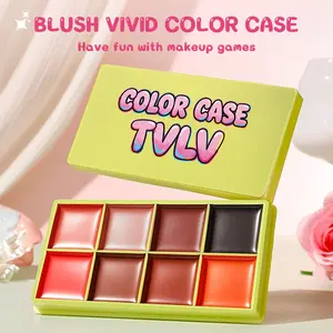 1pcs Blush Color Box, Natural Atmosphere, Brightening Complexion, Waterproof Sweatproof, Suitable for Various Styles