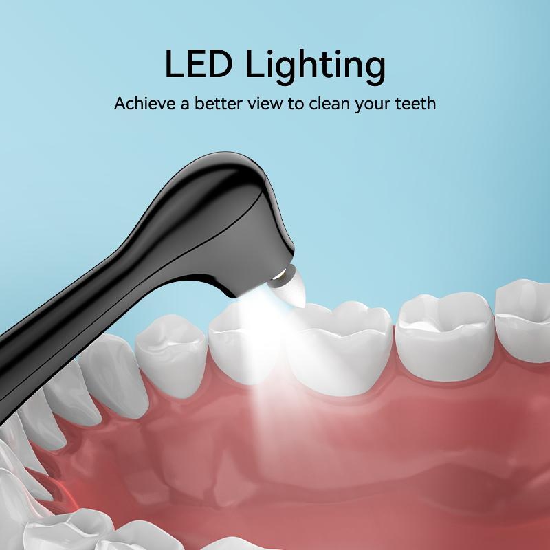 Rechargeable Rotating Electric Toothbrush Kit, 1 Set Deep Cleaning Tooth Care Toothbrush with Teeth Cleaning Tools, Professional Oral Care Products for Adults