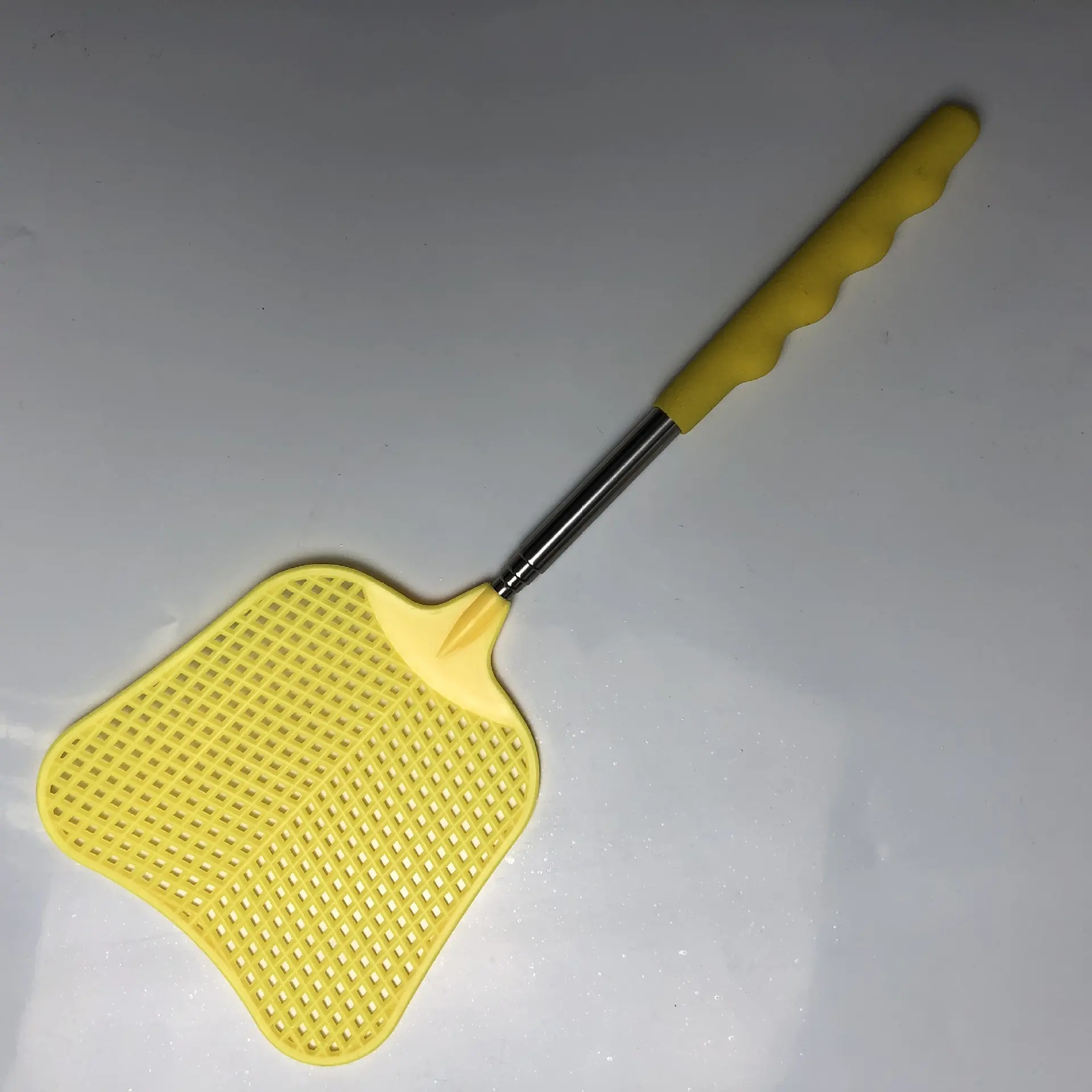 1pc Heavy Duty Telescopic Fly Swatter Set - Pest Control, Durable Plastic, Stainless Steel Handle, Perfect for Indoor/Outdoor/Classroom Use