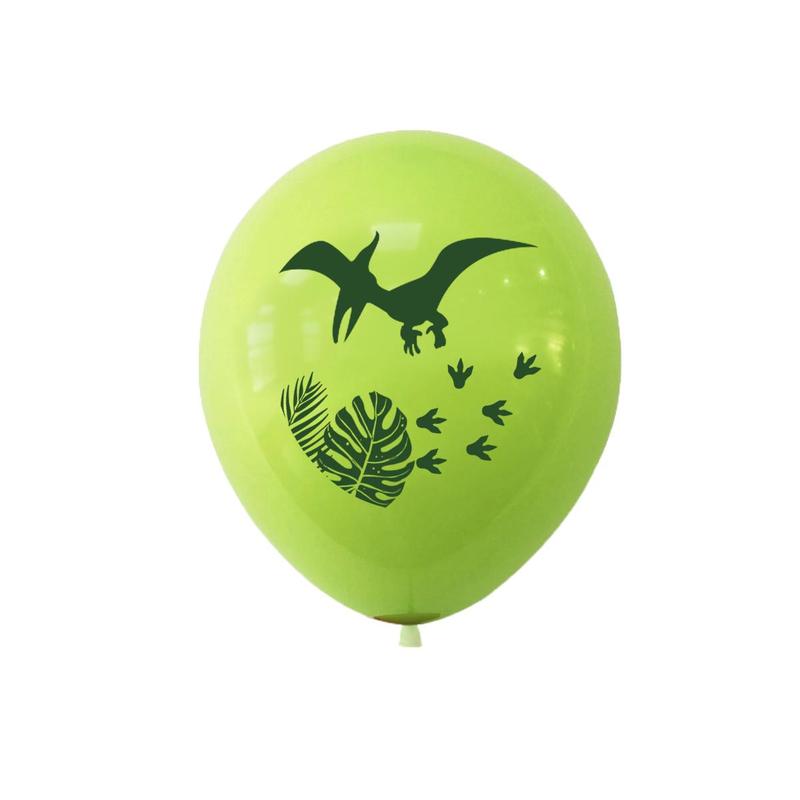 Dinosaur Theme Latex Balloons, 12 Inch and Dinosaur Pattern, Party Decorations, Birthday Parties, Anniversary Celebrations, Balloon Party Supplies