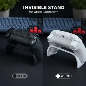 Invisible Controller Stand for Xbox Controller, Game Controller Stand, Gaming Controller Mount, Minimalist Desk Storage Holder, Space Saving Display Stand, Controller Not Included
