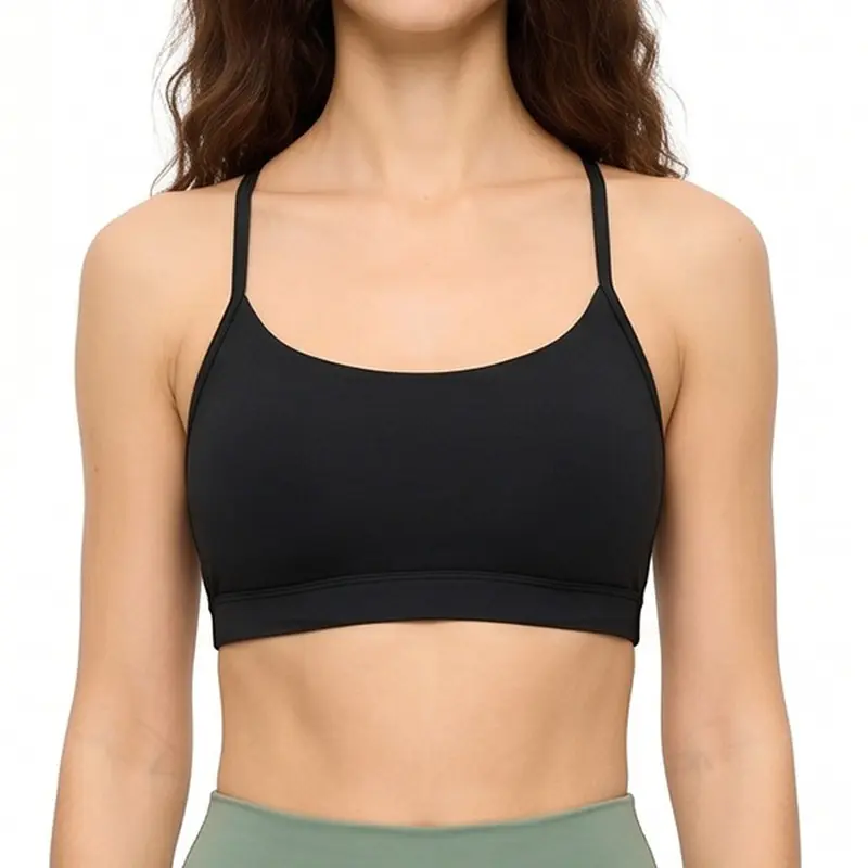 Women's Sporty Chic Spaghetti Strap Tank Top - Soft Double Brushed Fabric Gymswear for Upper Body Workout, Resistance Training, Womens Fitness, Workout Outfit Inspo, 2026