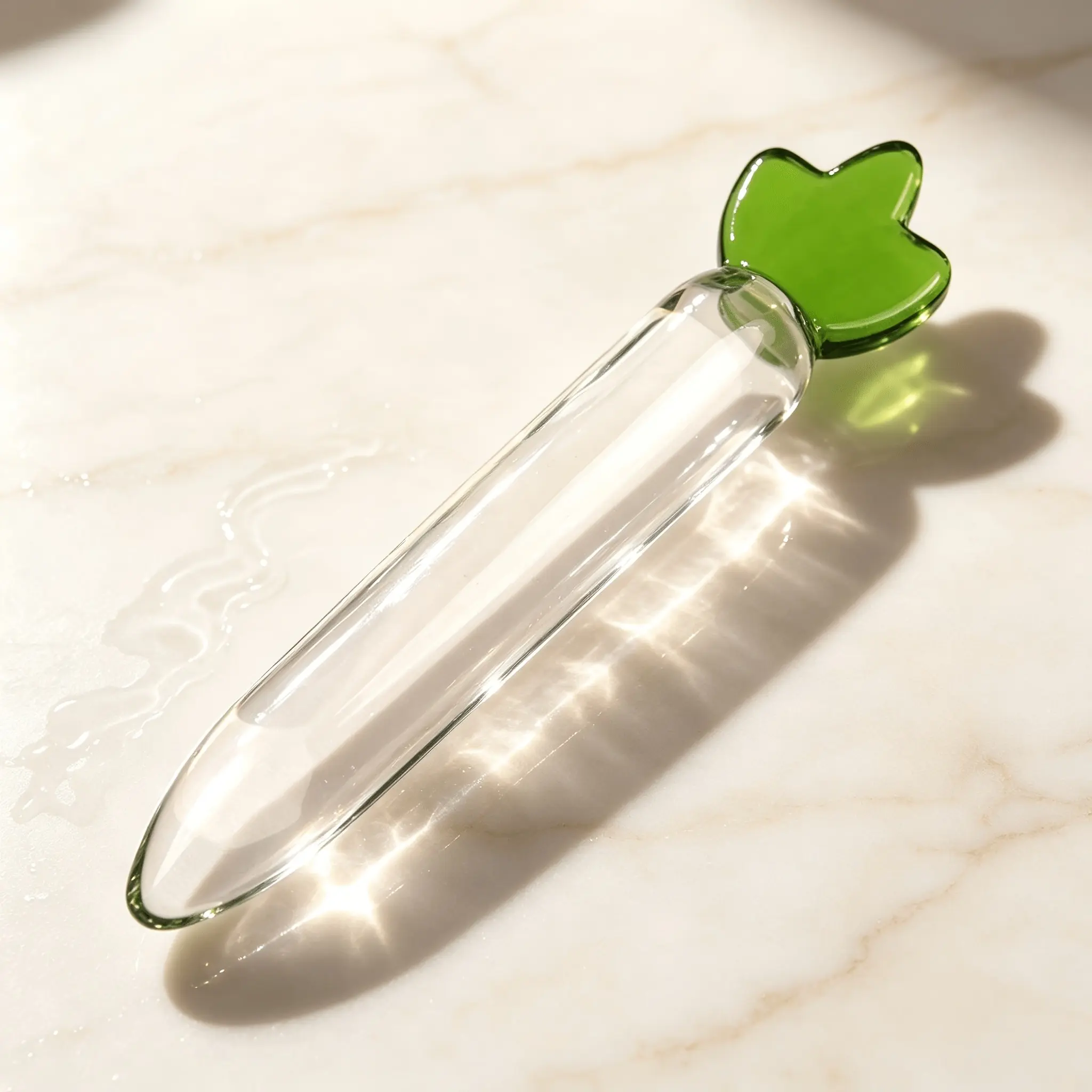 Creative Mini Borosilicate Glass Ornaments, Fruit-Themed Decorative Pieces, Cute Bedroom Accessories, Unique Home Décor Items
