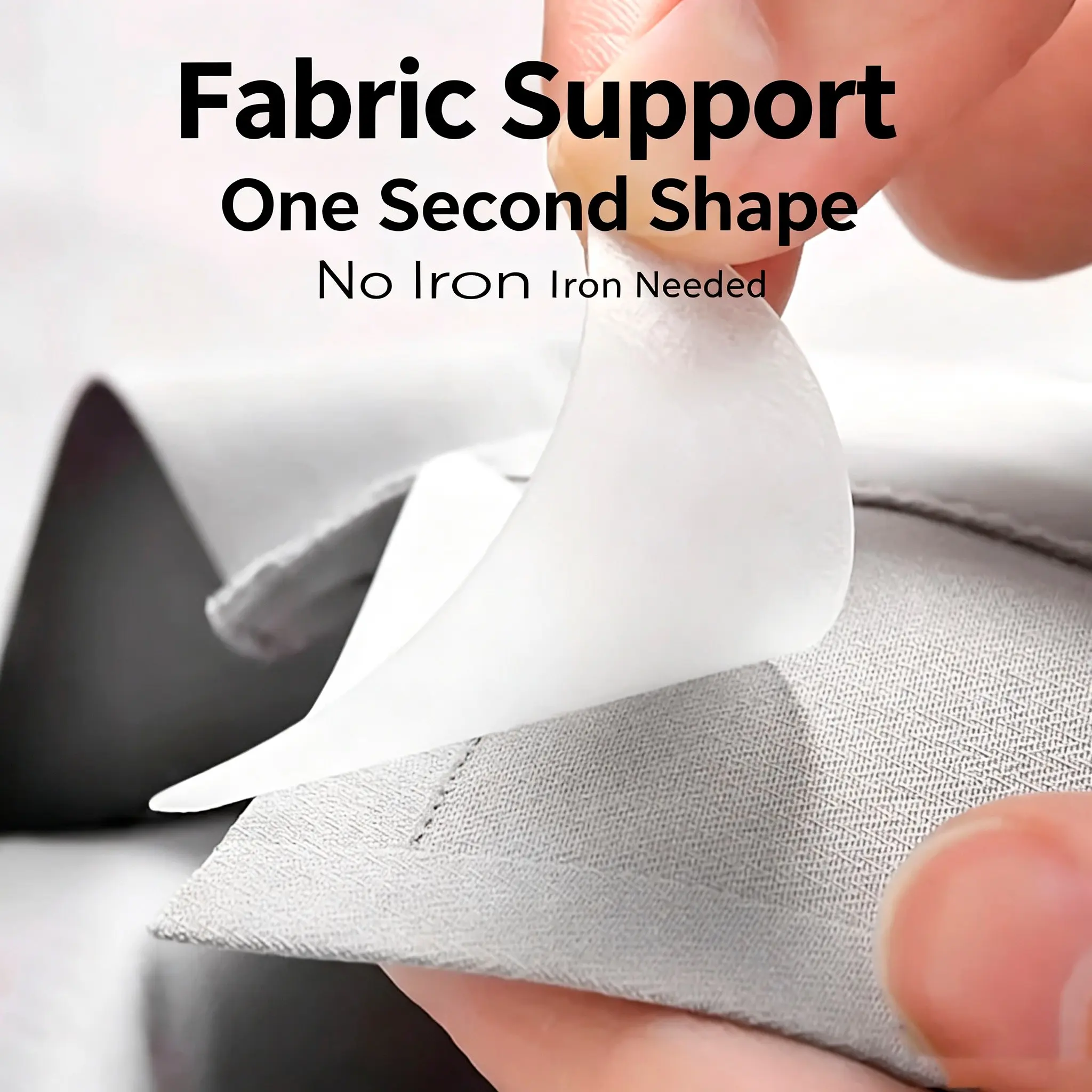 Seamless Back Glue Fixing Patches, Thickened Stiff Shirt Collar Anti-Curl Stabilizer, Handmade Fabric Decoration, Book Corner Protector