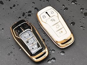 for Ford Key Fob Cover - Soft TPU Key Fob Case Shell Cover Holder Protector for Ford Edge Fusion Explorer Mustang Lincoln MKZ MKC MKX Smart Keyless Remote(Red) for Ford Key Fob Cover - Soft TPU Key Fob Case Shell Cover Holder Protector for Ford Edge Fusion Explorer Mustang Lincoln MKZ MKC MKX Smart Keyless Remote(Red)